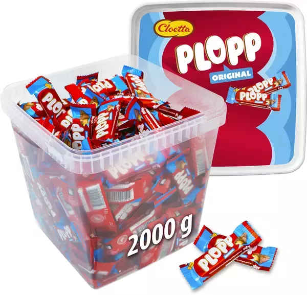 Plopp i  burk - 2 kg