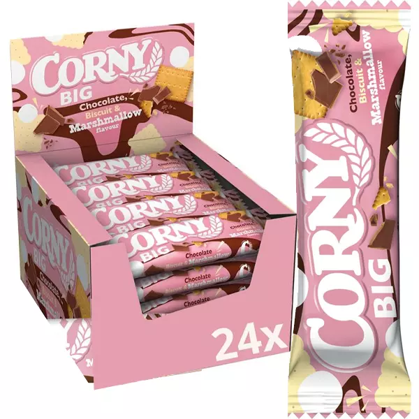 Corny BIG Choco Biscuit&Mallow 40gx24st