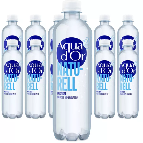 Aquador Naturell Kolsyrad 50cl x 12st
