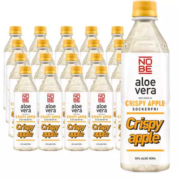 Nobe Aloe Vera Crispy Apple 50cl x 20st