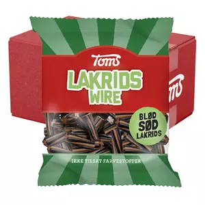Toms Lakridswire 18st x 80g