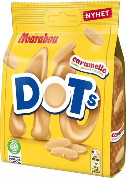 Marabou Dots Caramello 120g