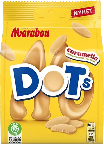 Marabou Dots Caramello 120g