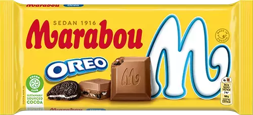 Marabou Mjölkchoklad Oreo 185g