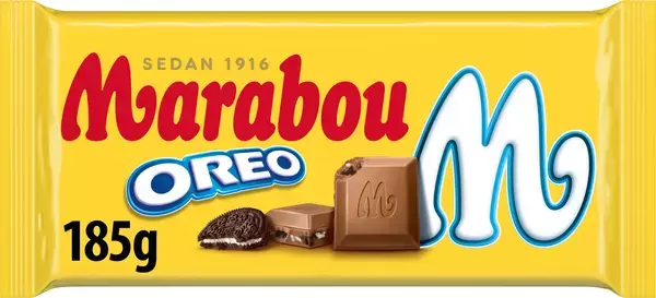 Marabou Mjölkchoklad Oreo 185g