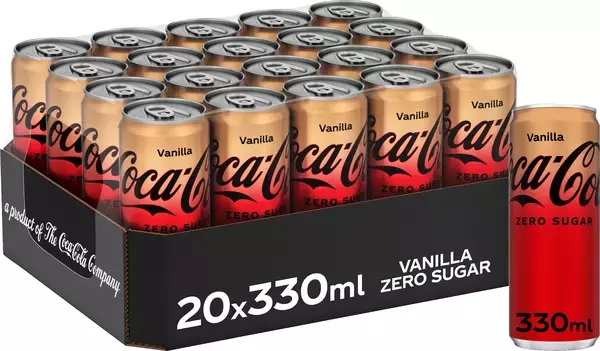Coca-Cola Vanilla Zero Sugar 20x 33cl