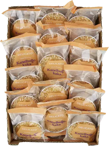 Delicato Kanelbullekaka 25-pack