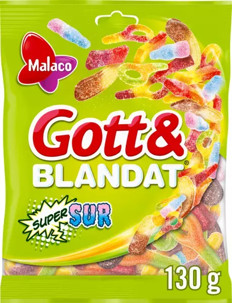 Gott&Blandat Supersur 130 gr