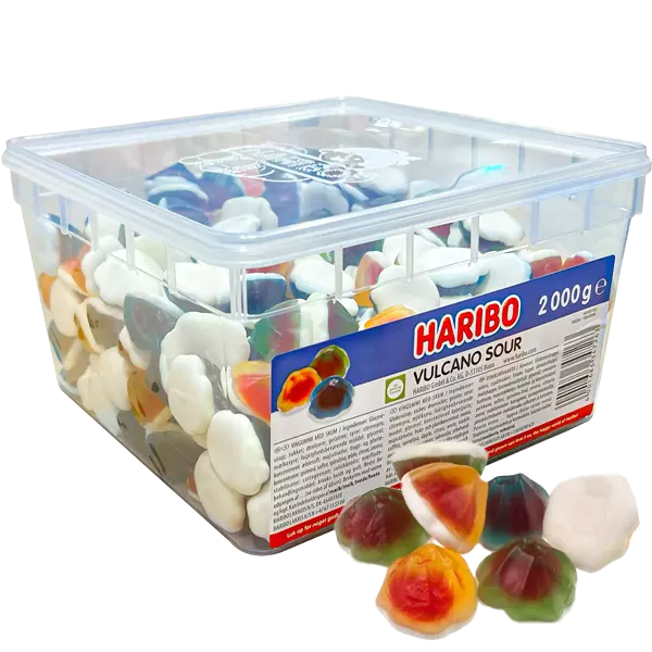 Haribo Vulcano Sour 2kg