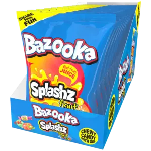 Bazooka Splashz Fruity 120g x 12st