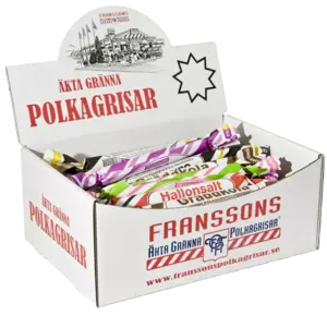 Polkagrisar Blandade 50g x 50st