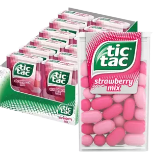 Tic Tac Strawberry 18g x 12st