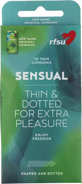 RFSU Sensual Kondomer 10-p