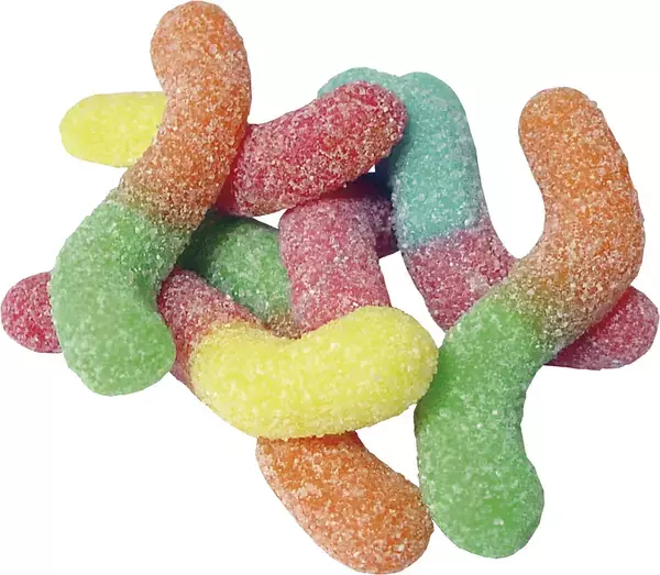 Trolli Sour Glowworms 1kg