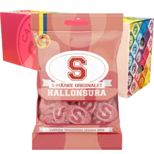 S-Märke Hallonsura 18st x 80g
