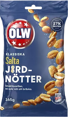 OLW Salta Jordnötter 165g
