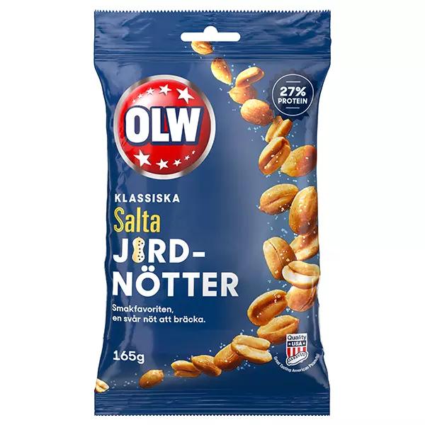 OLW Salta Jordnötter 165g