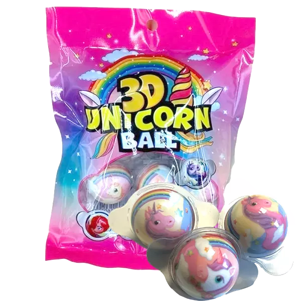 3D Unicorn Ball 80g