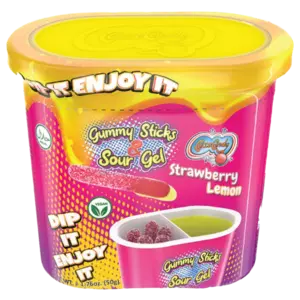 Gummy Sticks & Sour Gel 50g