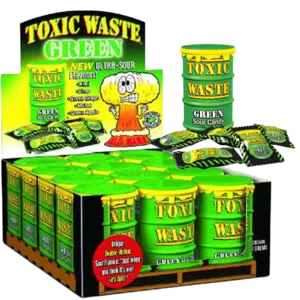 Toxic Waste Green Drum 42g x 12st