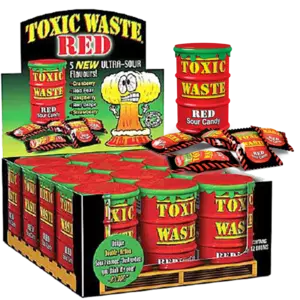 Toxic Waste Red Drum 42g x 12st
