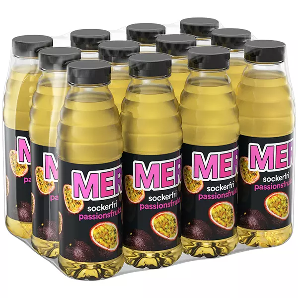 MER Passionsfrukt Sockerfri 50cl - 12st