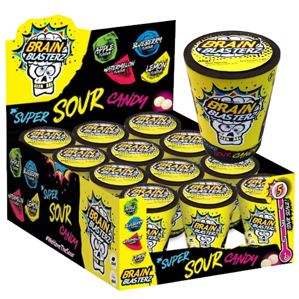 Brain Blasterz Super Sour 48g x 12st