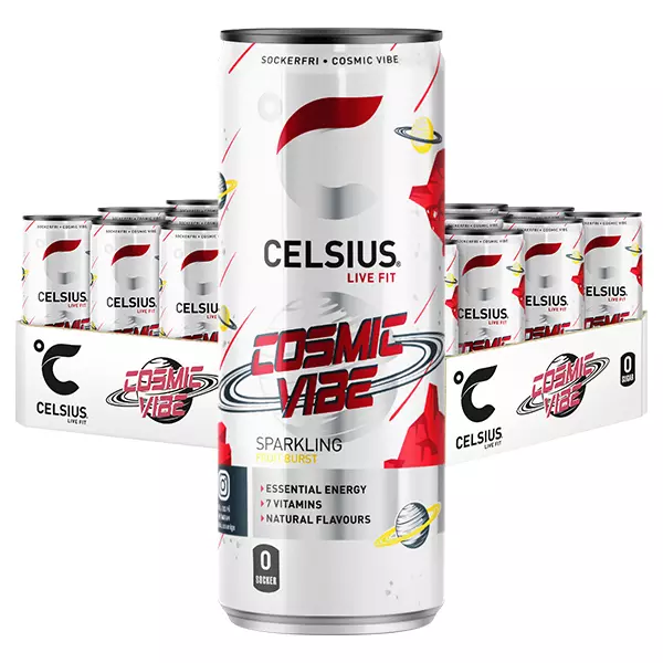 Celsius Cosmic Vibe 355ml x 24st