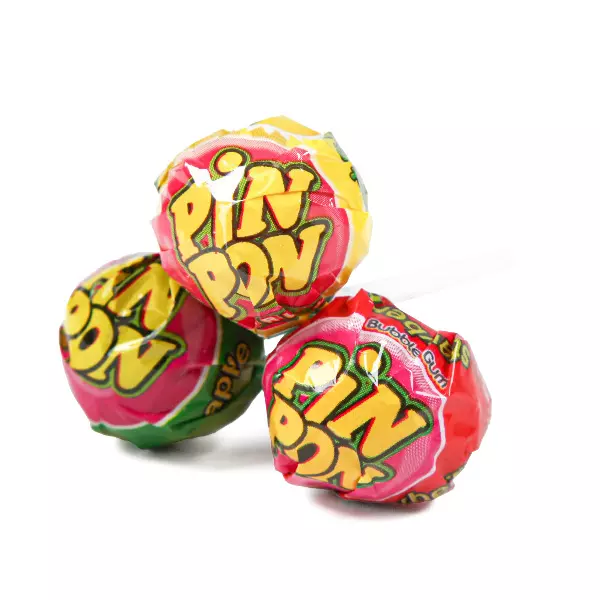 Pin Pon Lollipop Gum Sour Mix