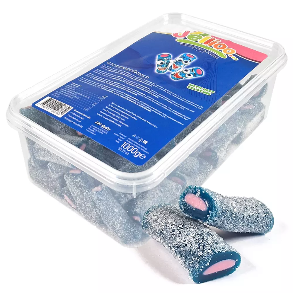 Knubbisar Sur Blå Hallon 1kg