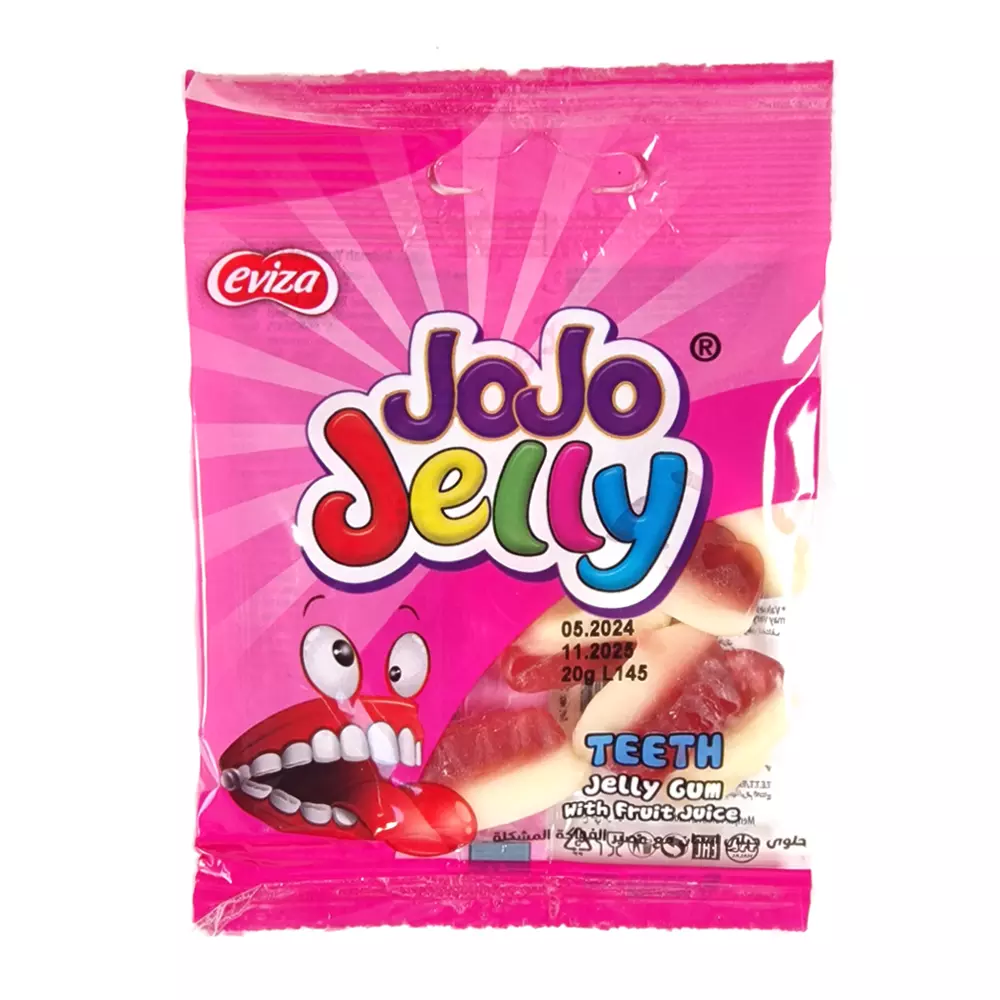 JoJo Jelly Teeth 20g x 170st