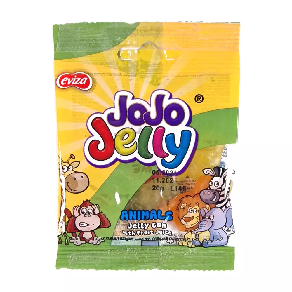 JoJo Jelly Animals 20g x 170st