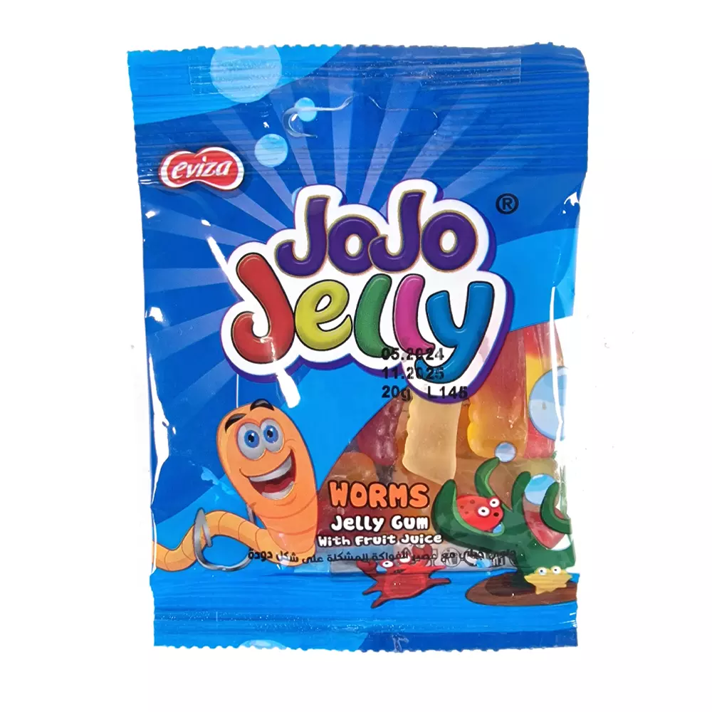 JoJo Jelly Worms 20g x 170st