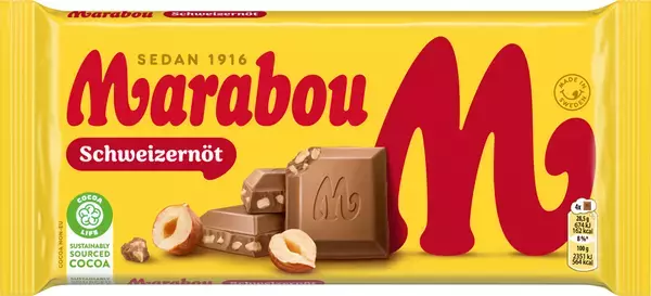 2st - Marabou Schweizernöt 200g