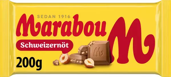 2st - Marabou Schweizernöt 200g