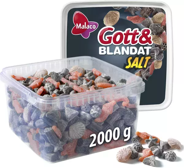 Gott & Blandat Salt 2kg