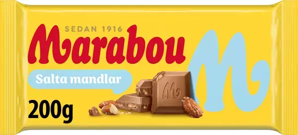 2st - Marabou Salta Mandlar 200g