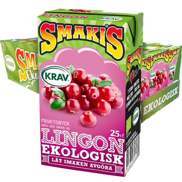 Smakis Lingon Brick 25cl x 27st