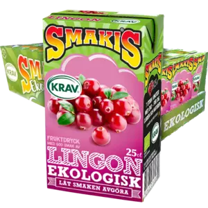 Smakis Lingon Brick 25cl x 27st