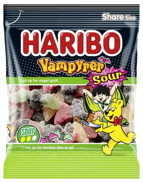 Haribo Sour Vampyrer 120g