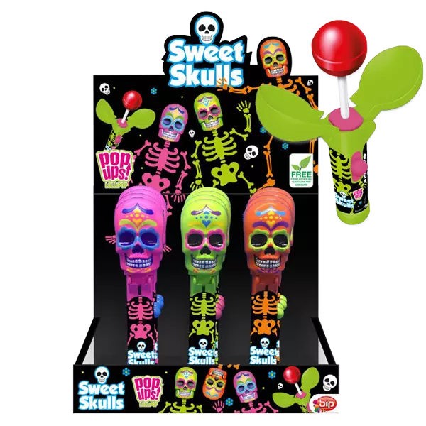 Sweet Skulls Pop Ups 10g x 12st
