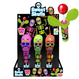 Sweet Skulls Pop Ups 10g x 12st