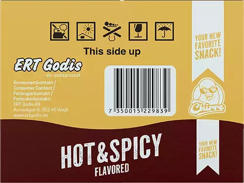 Chirre® Hot & Spicy 24st x 160g