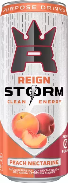 Reign Storm Peach Nectarine 355ml