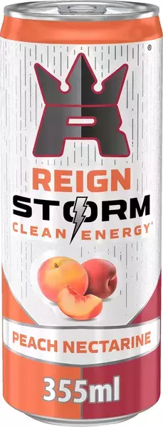 Reign Storm Peach Nectarine 355ml