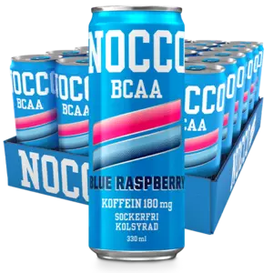 NOCCO Blue Raspberry 24st x 33cl