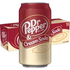 DR Pepper Cream Soda 35,5cl x 12-pack