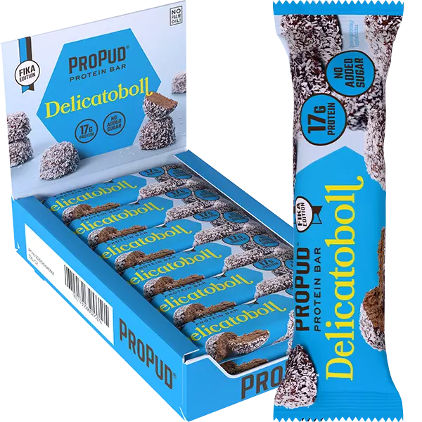 ProPud Proteinbar Delicatoboll 55gx12st