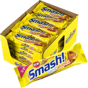 Smash Bar Salty Caramel 40g x 25st