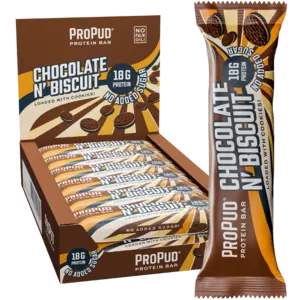 ProPud Bar Chocolate n' Biscuit 55g x 12